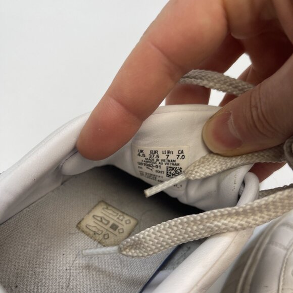 Puma Mayze Platform Womens Size 7 US White Black Athletic Leather Shoes Sneakers - Picture 14 of 14